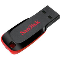 SanDisk Cruzer Blade USB Pen Drive (CZ50),  black, 8 gb