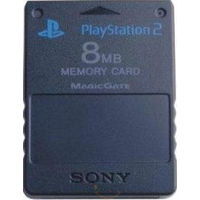 Sony 8MB Memory Card PS2,  black