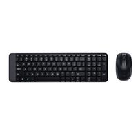 Logitech MK215 Wireless Keyboard and Mouse Combo,  black