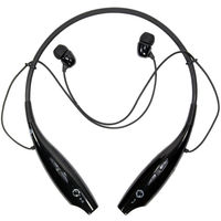 Dillionlione HBS730 In The Ear Bluetooth Headset With Mic,  black